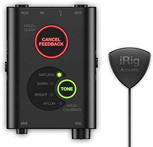 IK Multimedia iRig Acoustic Stage Digital Microphone System for Acoustic Guitars and Instruments