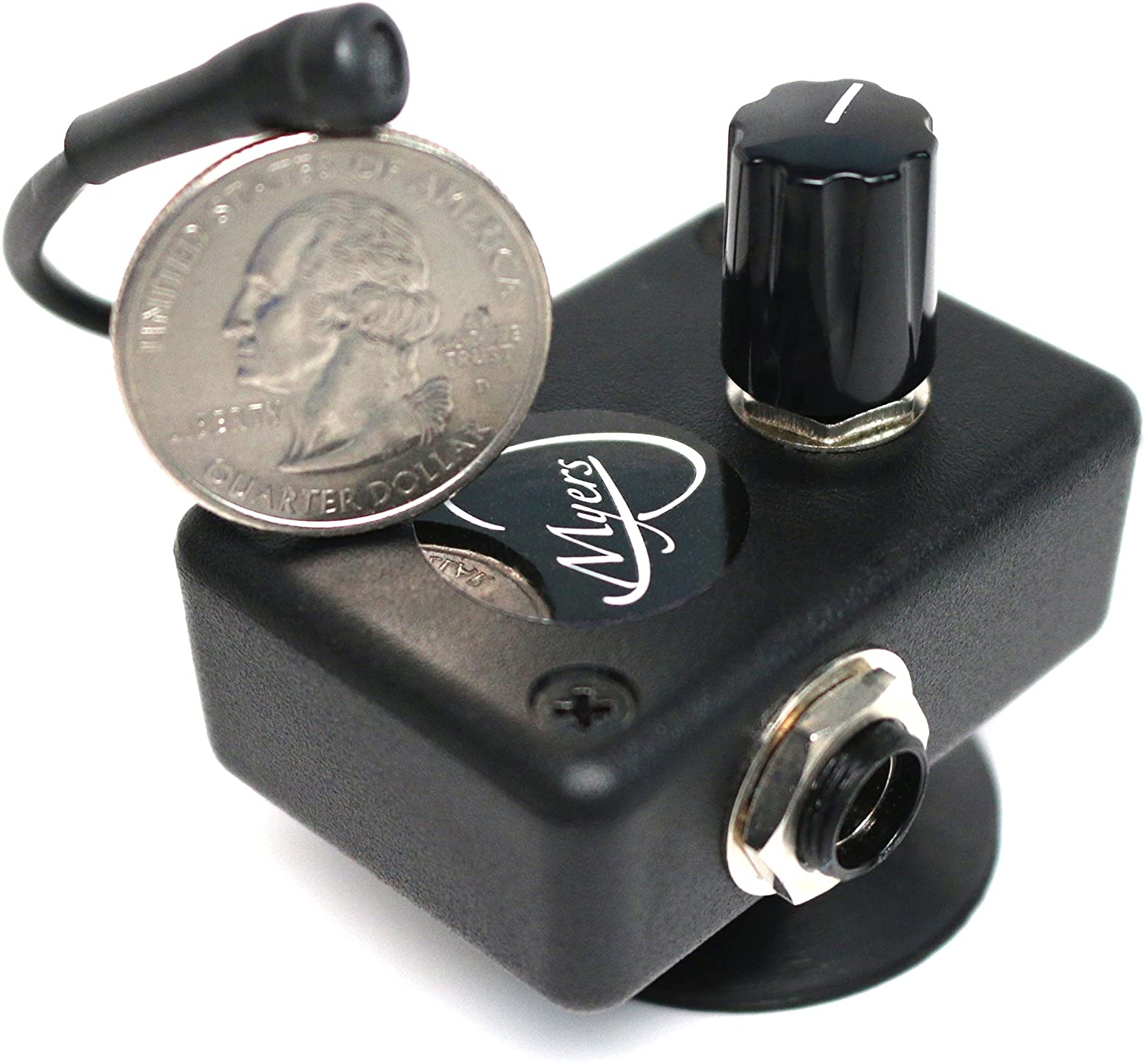 Acoustic Guitar Pickup With Flexible Micro-Gooseneck By Myers Pickups